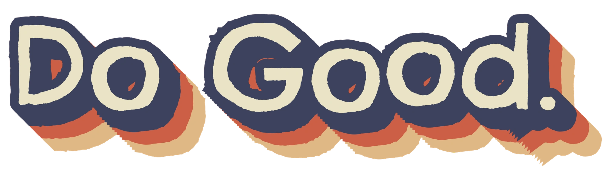 Do Good sticker design